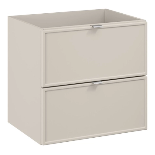 Szafka pod umywalkę 60 cm wisząca kaszmirowy mat szuflady BELLA CASHMERE 82-60-46-2S, Comad